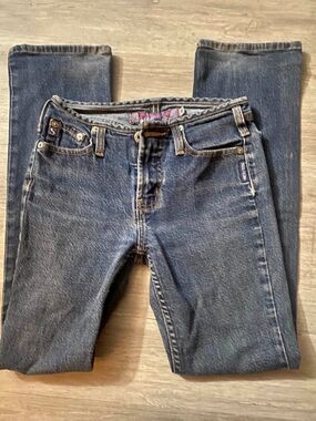 Silver Jeans Women's Dark Blue Straight Leg Denim